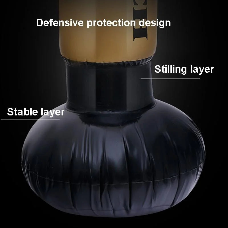 Vertical Inflatable Punching Bag Tumbler - Pvc Adult