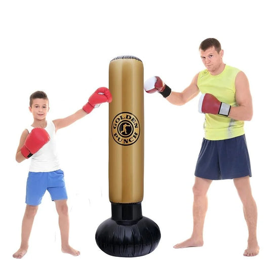 Vertical Inflatable Punching Bag Tumbler - Pvc Adult