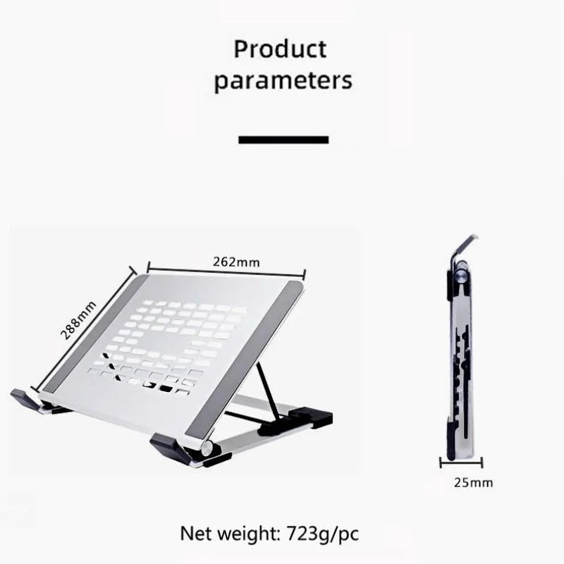 Vertical Laptop Stand - 5 Levels Riser for Desk – Home My Garden