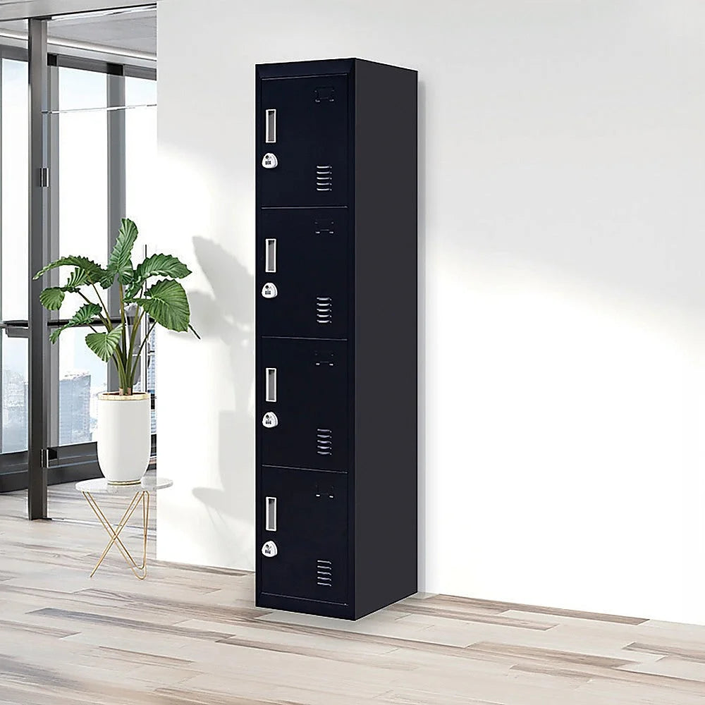 Vertical Locker for Office Gym 3-Digit Combination Lock