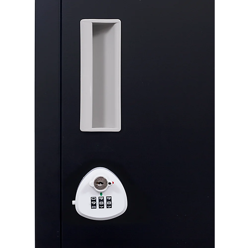Vertical Locker for Office Gym 3-Digit Combination Lock