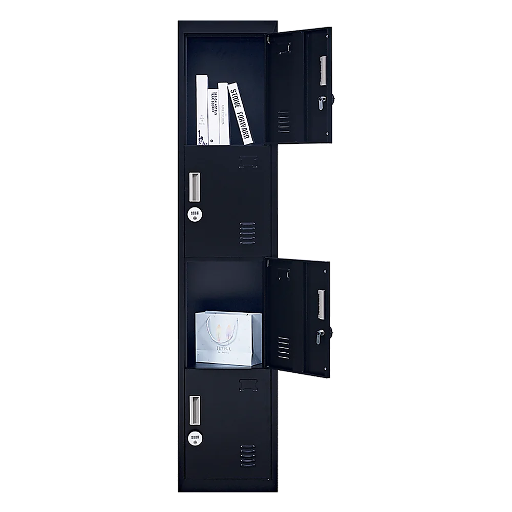 Vertical Locker for Office Gym 4-Digit Combination Lock