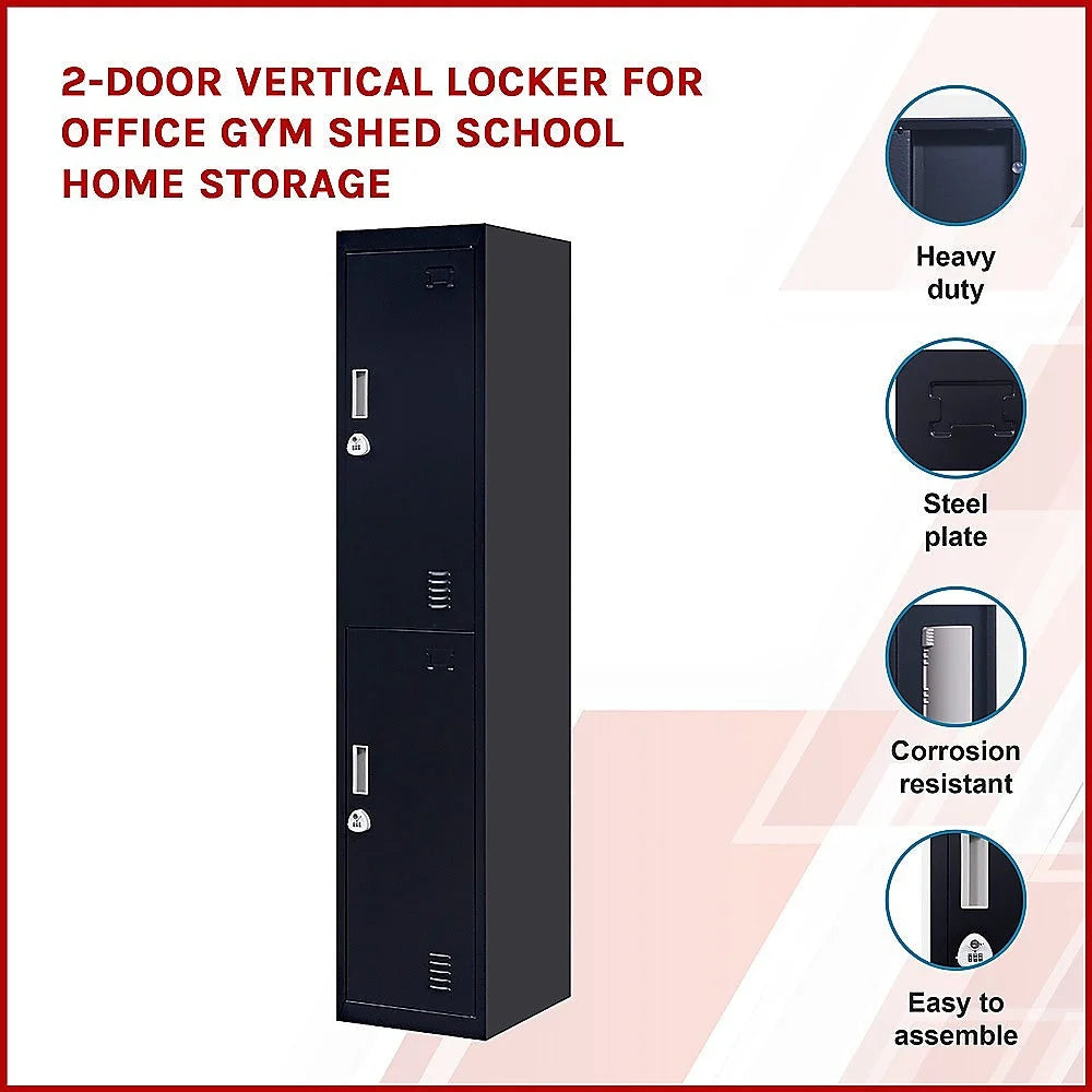Vertical Locker for Office Gym School Home Storage 3-Digit