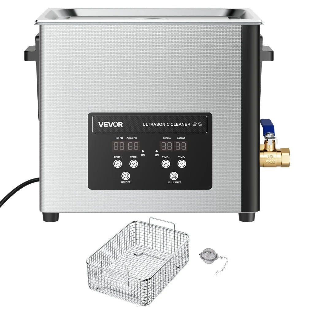 VEVOR 10L Ultrasonic Cleaner Professional Ultrasonic