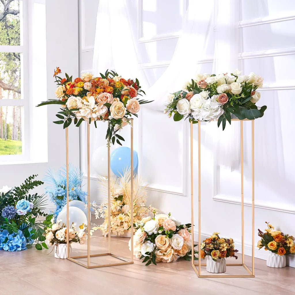 VEVOR 10PCS 31.5inch/80cm High Wedding Flower Stand