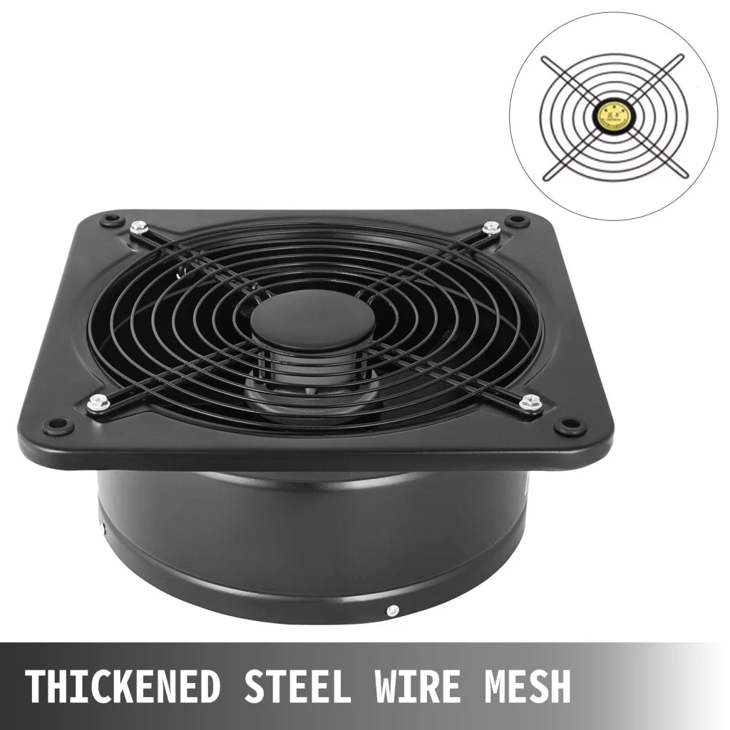 Metal 300mm vevor inch industrial with pack contents and accessory layout