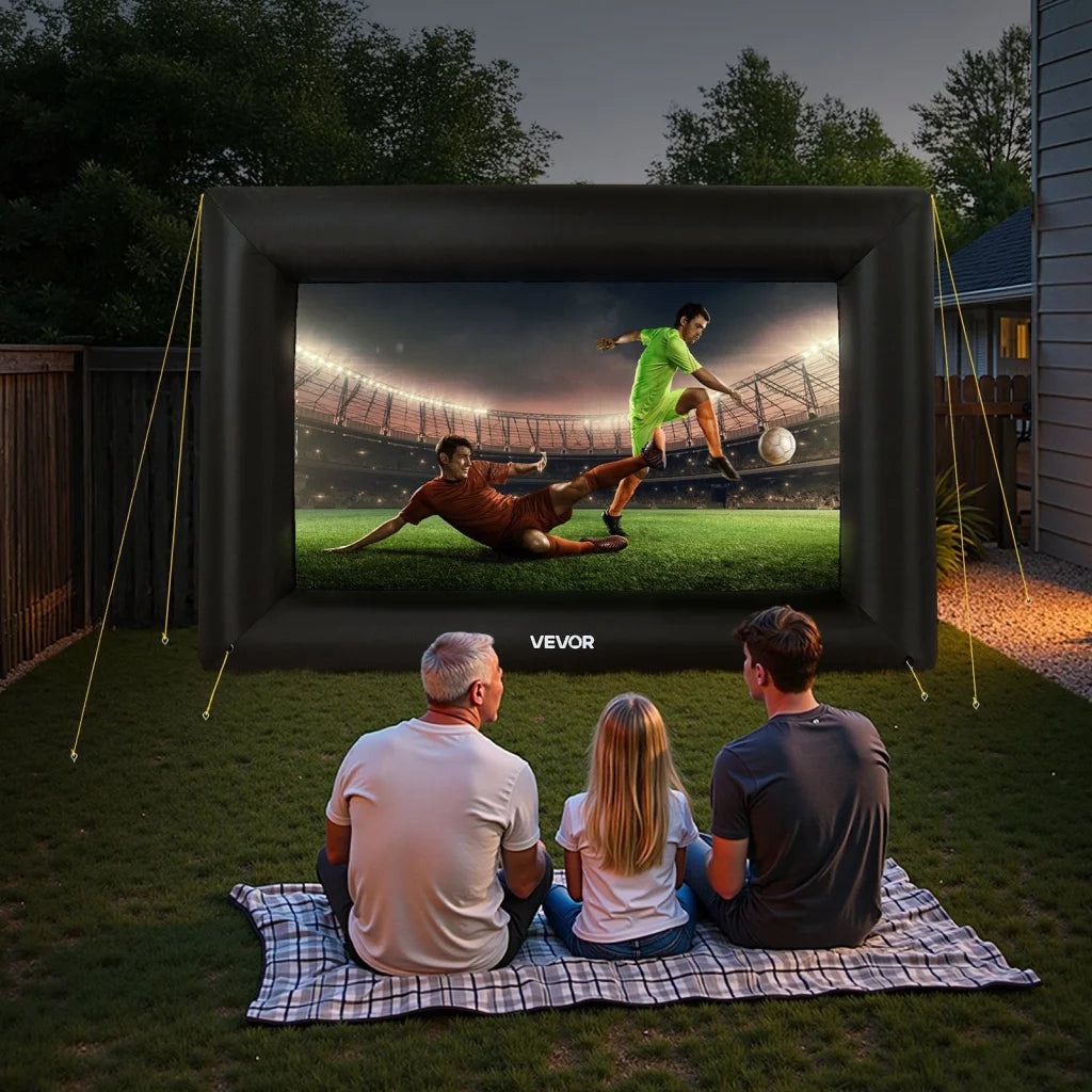 VEVOR 14 ft Inflatable Movie Screen 16:9 600D Movie