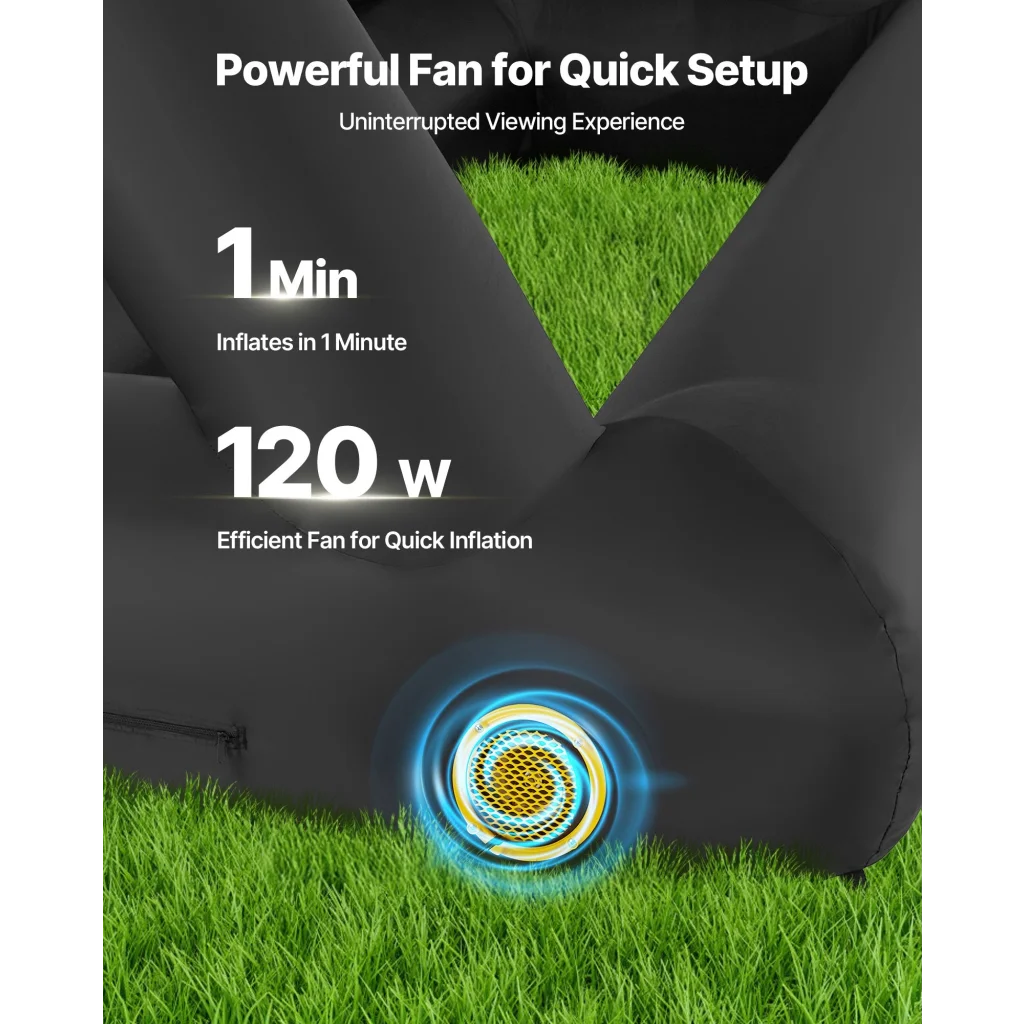 VEVOR 14 ft Inflatable Movie Screen 16:9 600D Movie