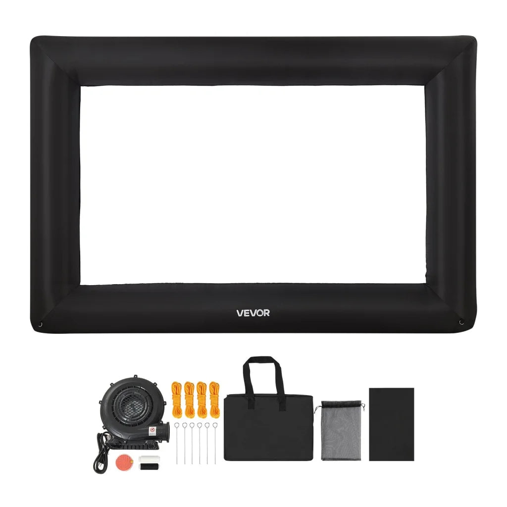 VEVOR 16 ft Inflatable Movie Screen 16:9 600D Movie
