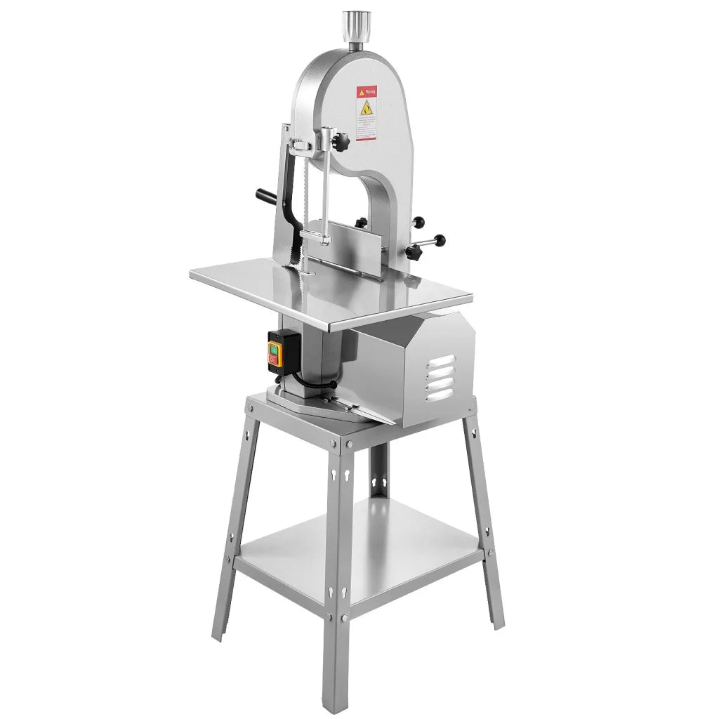 1800W Commercial Electric Meat Bandsaw Stainless Steel Bone