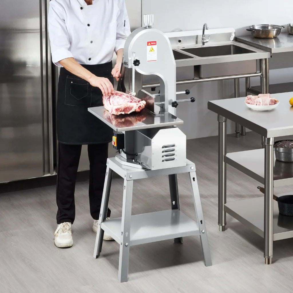 VEVOR 1800W Commercial Electric Meat Bandsaw Stainless