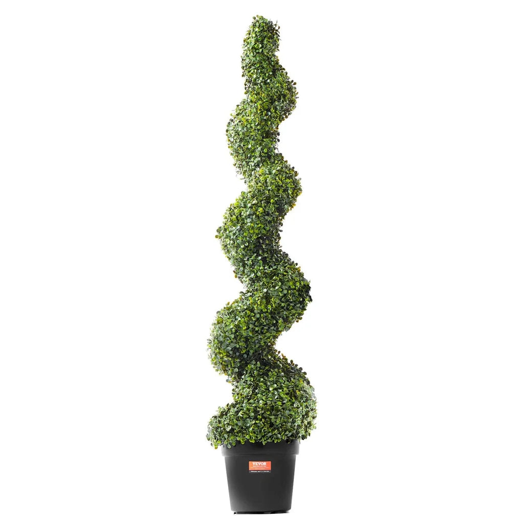 VEVOR 2 Pack 152.4cm Artificial Boxwood Topiary Tree Faux