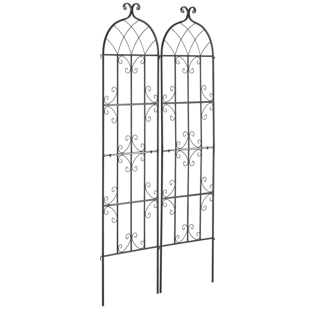 VEVOR 2 Packs Metal Garden Trellis for Climbing Plant