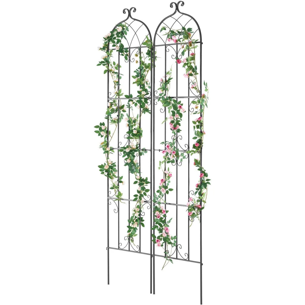 VEVOR 2 Packs Metal Garden Trellis for Climbing Plant