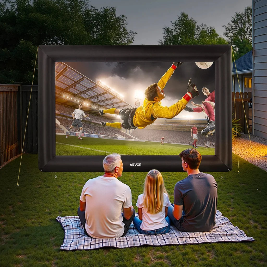 VEVOR 20 ft Inflatable Movie Screen 16:9 600D Movie