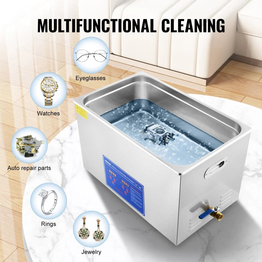 Vevor 30L Digital Ultrasonic Cleaners Cleaning Equipment
