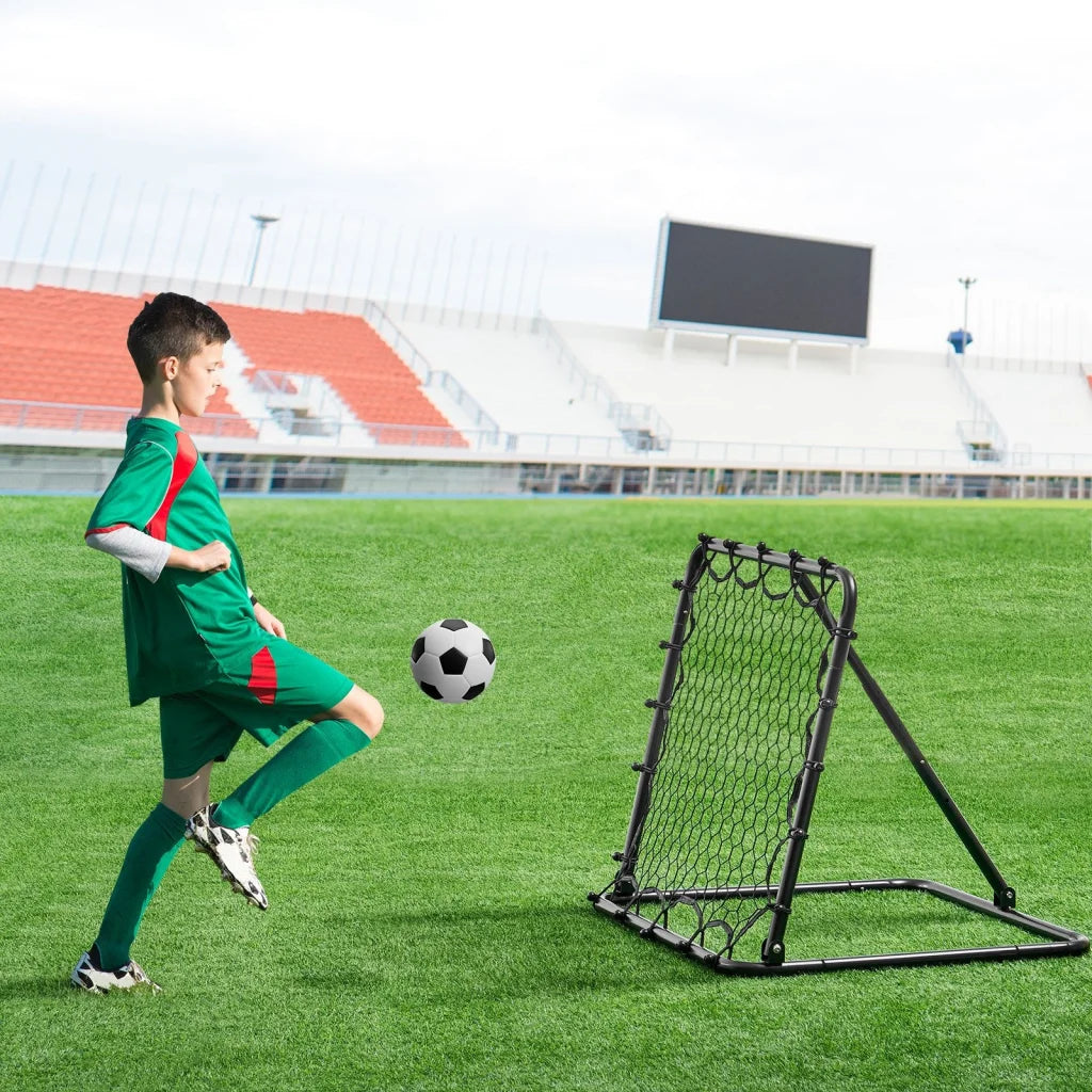 VEVOR 34’’x34’’ Soccer Rebounder Net Kick-Back Portable