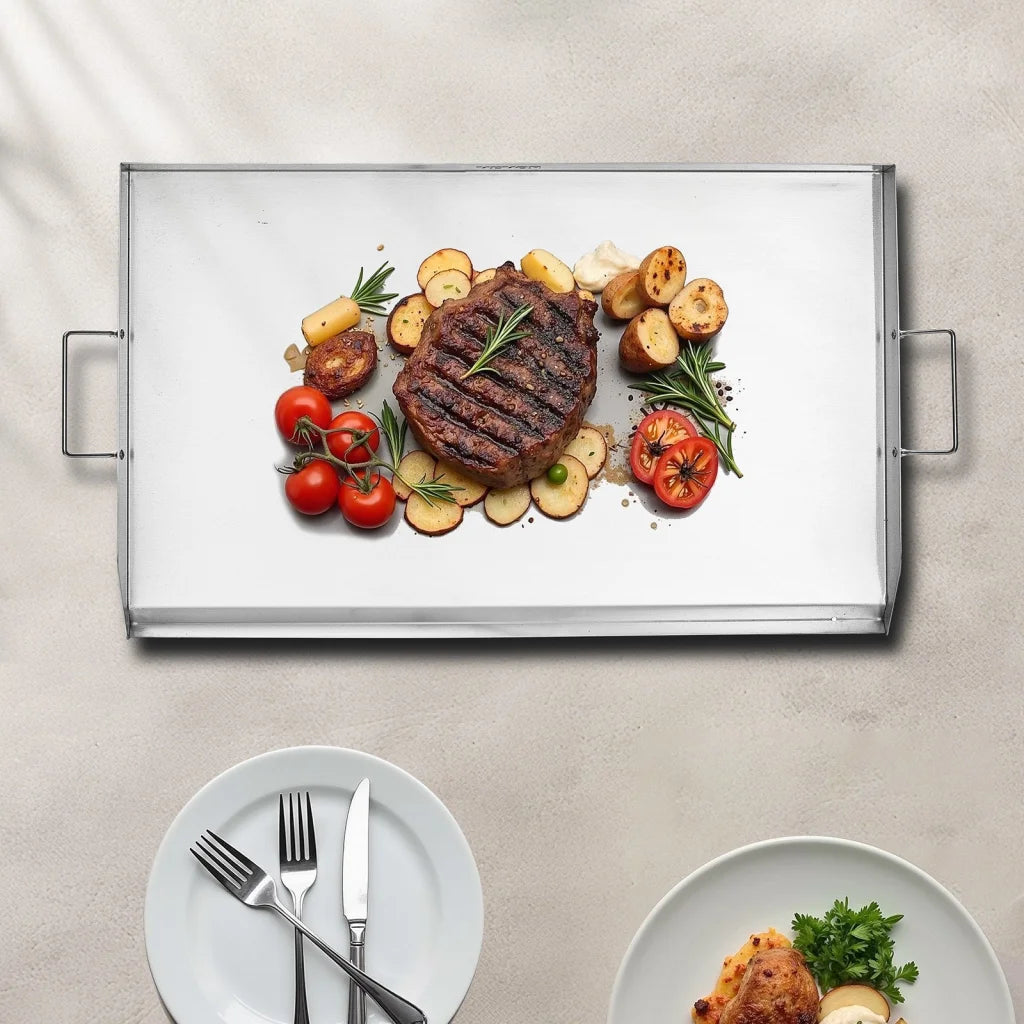 VEVOR 36x22 in Flat Top Griddle Stainless Steel Universal
