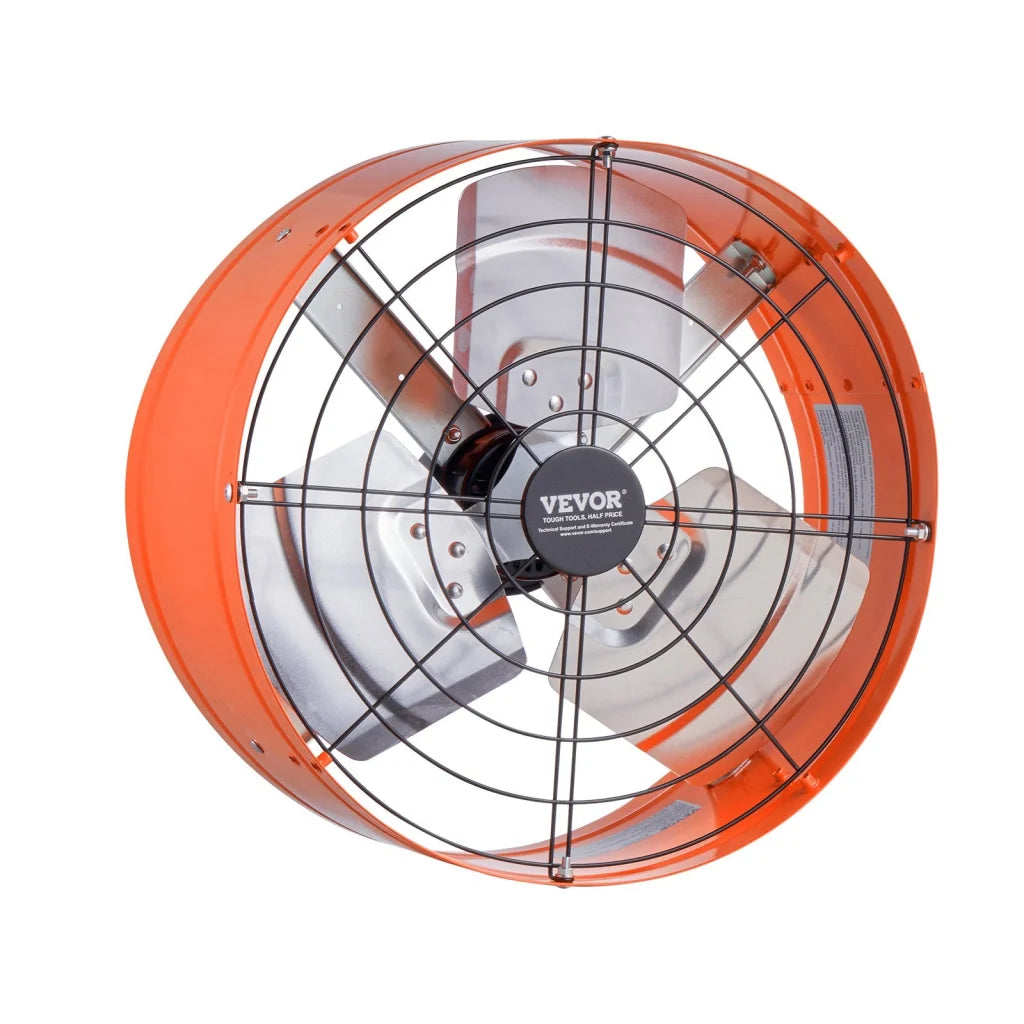 VEVOR 380 mm Gable Mount Fan 1650 CFM Attic Vent Fan