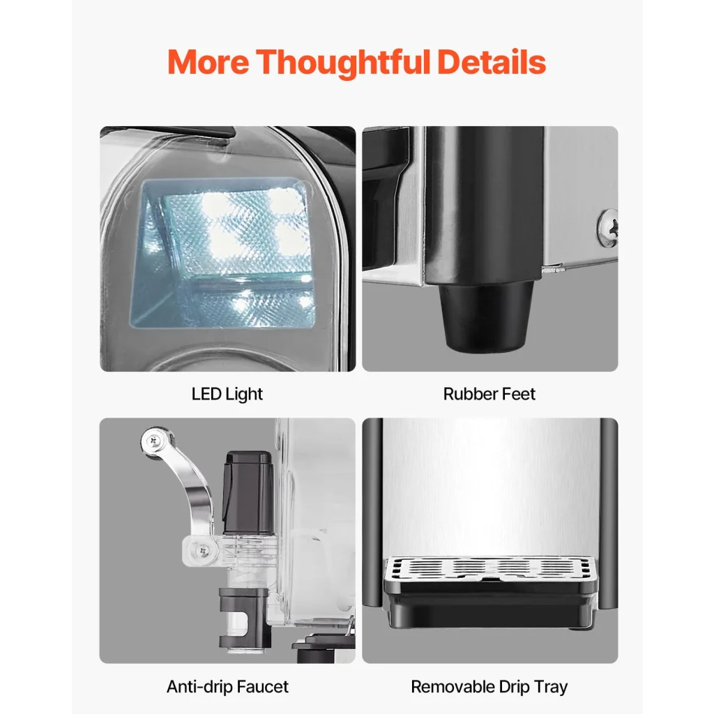 VEVOR 3L Commercial Slushy Machine Margarita Smoothie