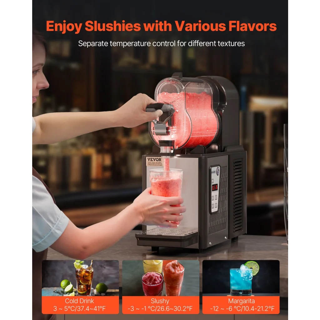 3L Commercial Slushy Machine Margarita Smoothie Frozen Drink Maker