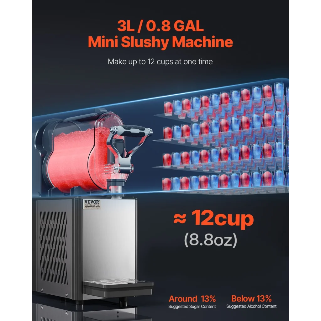 3L Commercial Slushy Machine Margarita Smoothie