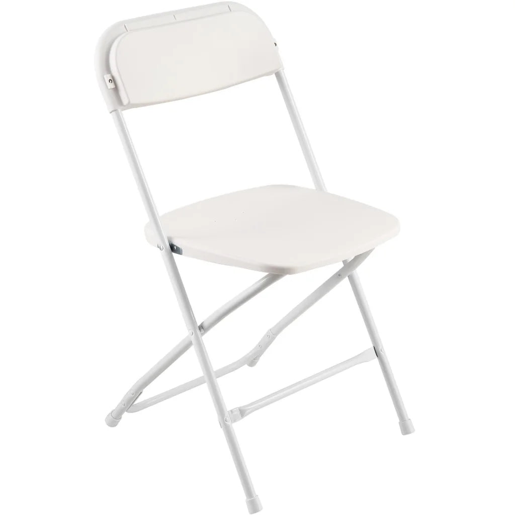 VEVOR 4 Pack Folding Chairs Foldable Plastic Chairs