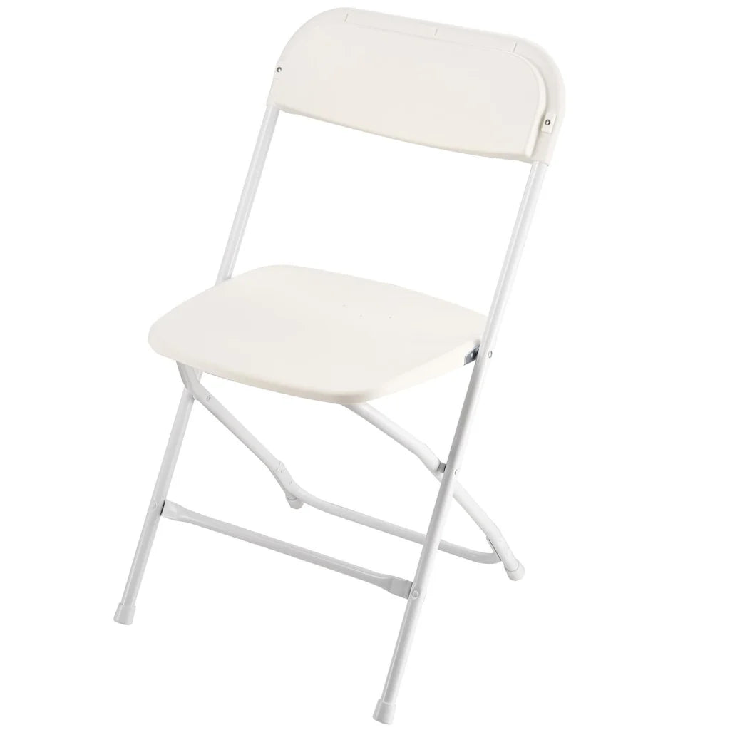 VEVOR 4 Pack Folding Chairs Foldable Plastic Chairs