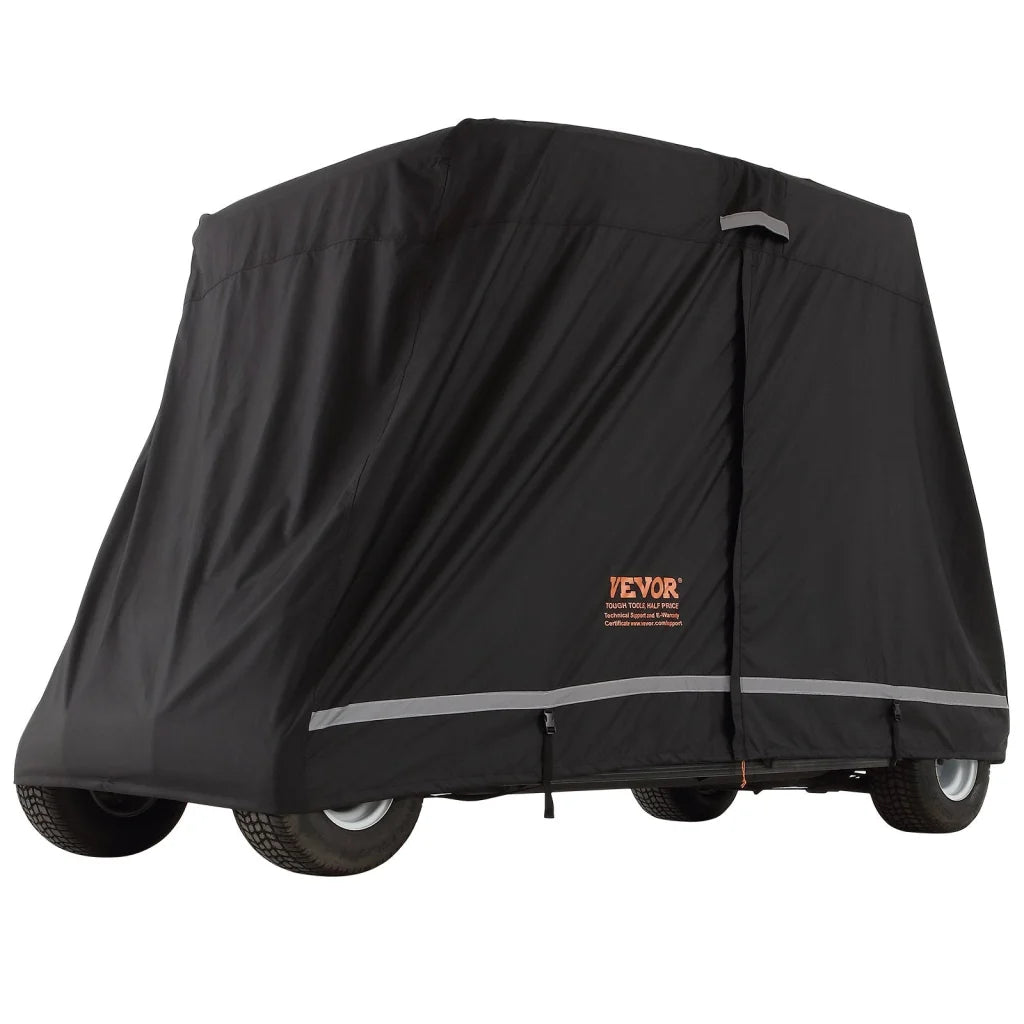 VEVOR 4 Passenger Golf Cart Cover 600D Polyester Full Cover