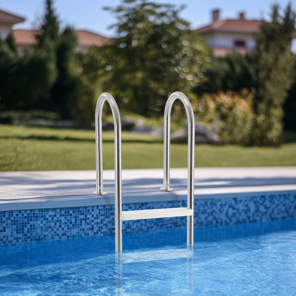 VEVOR 4-Step Stainless Steel Pool Ladder of 2 Handrail