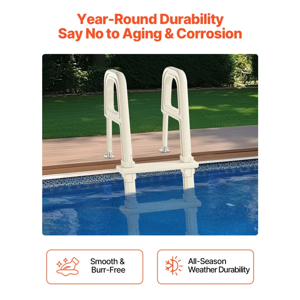 Vevor step inclined with fitted edges and product hardware