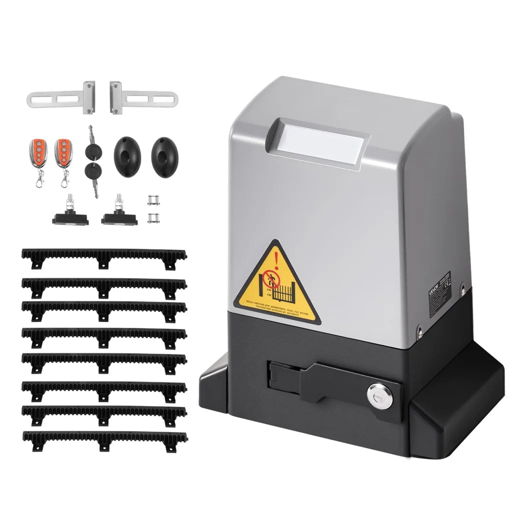 VEVOR 550W Electric Sliding Gate Opener 1500kg Chain Drive