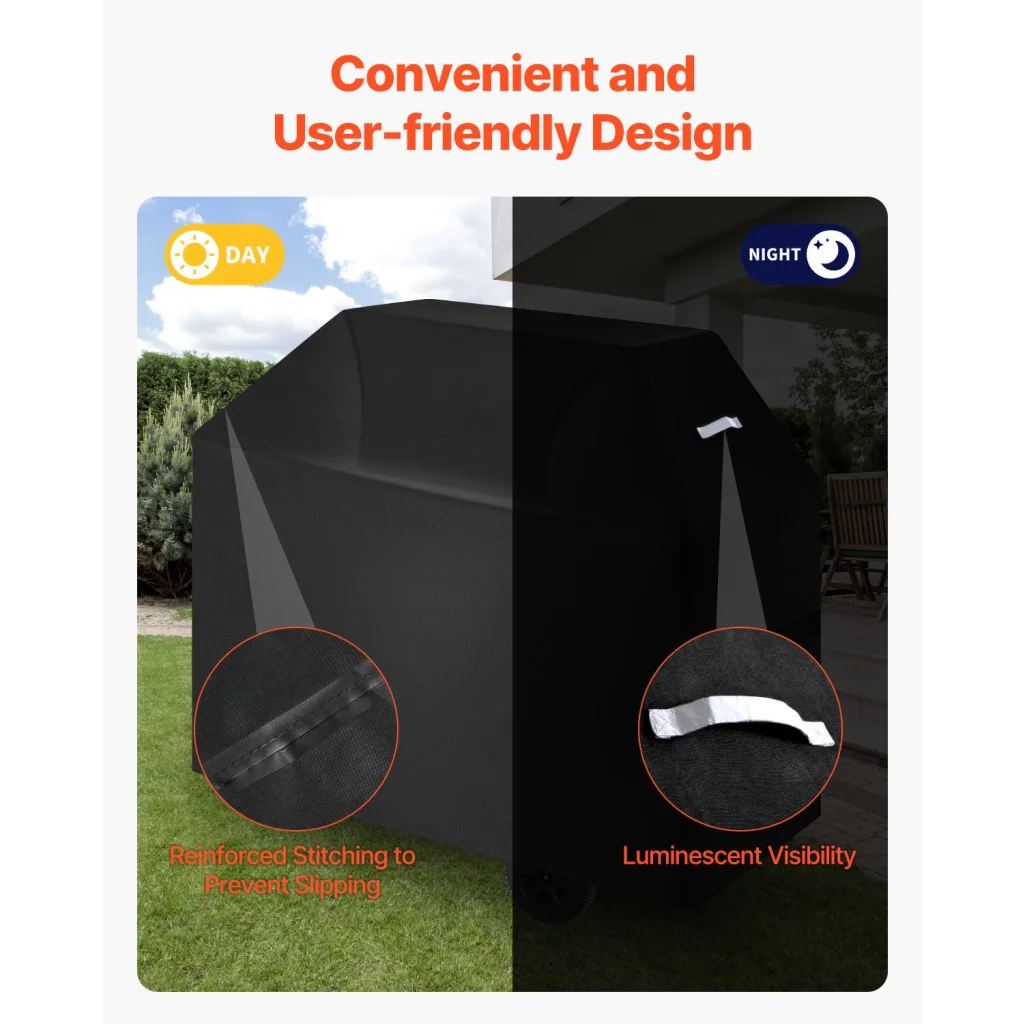 VEVOR 58 inch Grill Cover Heavy Duty BBQ Gas Grill Cover