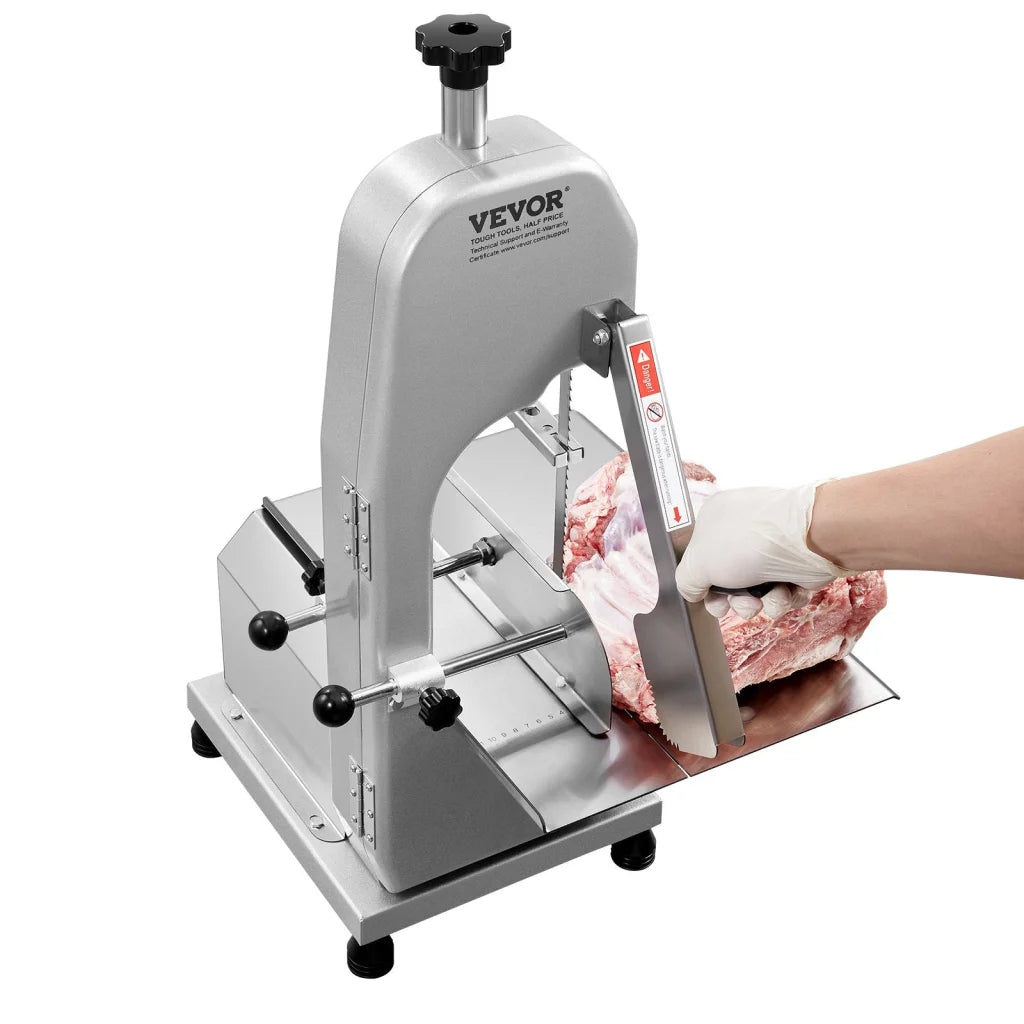 650W Commercial Electric Meat Bandsaw Stainless Steel Bone