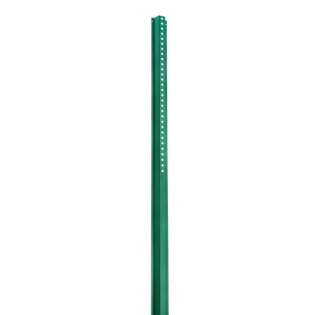 VEVOR 6FT U-Channel Sign Post 4Pack Green Heavy Duty Steel