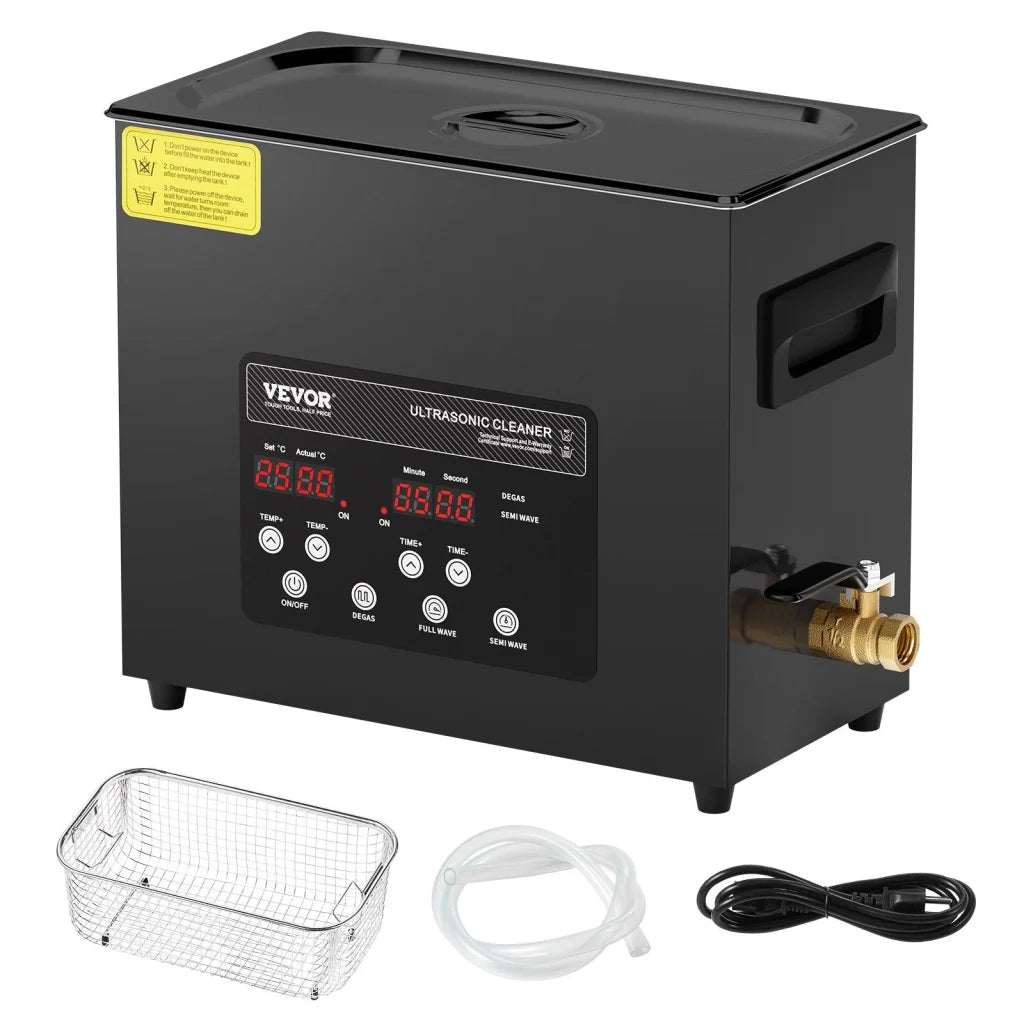6L Ultra Sonic Cleaner 180W Digital Ultrasonic Cleaning Machine