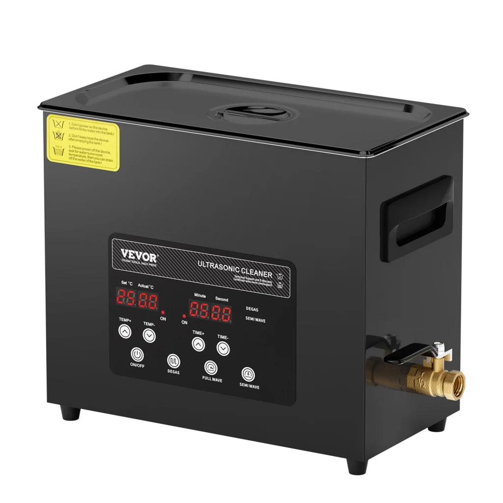 6L Ultra Sonic Cleaner 180W Digital Ultrasonic Cleaning