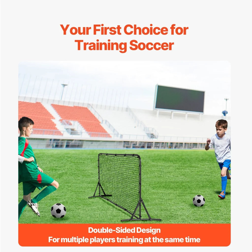 VEVOR 6x4FT Soccer Rebound Trainer Soccer Training