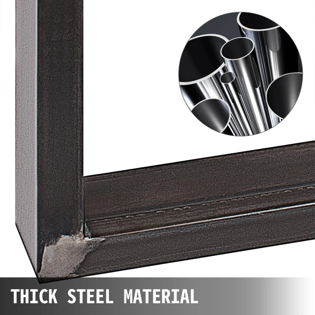 VEVOR 72 x 60 cm Dining Table Legs Office Table Legs Set