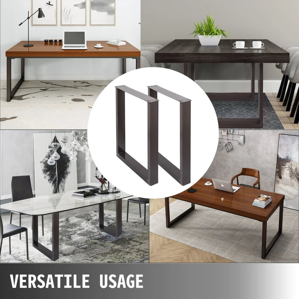 VEVOR 72 x 60 cm Dining Table Legs Office Table Legs Set