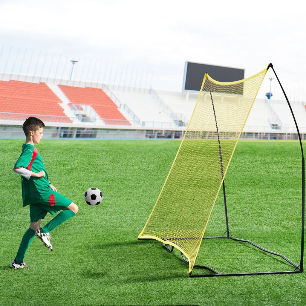 VEVOR 7x7FT Soccer Rebounder Portable Soccer Trainer Net