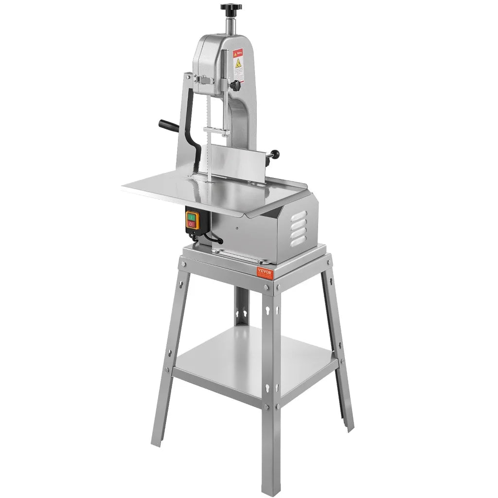850W Commercial Electric Meat Bandsaw Stainless Steel Bone