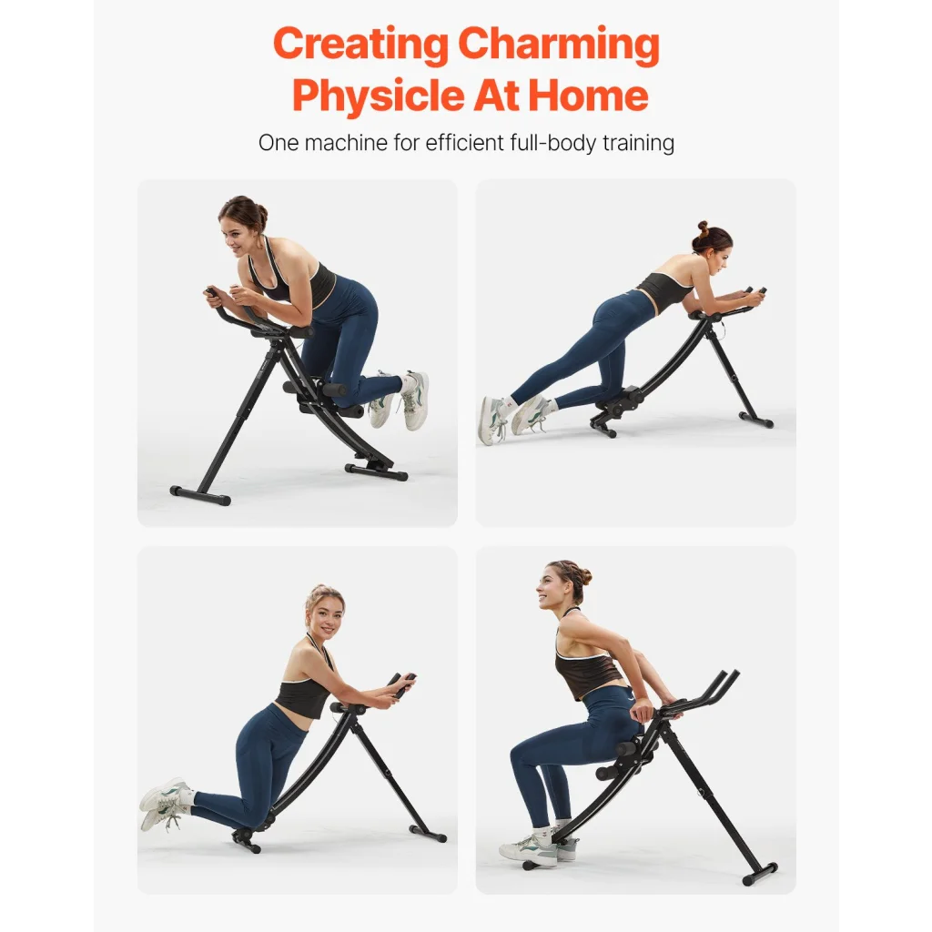 VEVOR AB Workout Machine Equipment Home Gym Core Abdominal