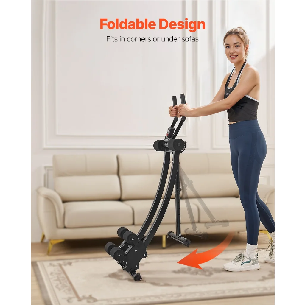 VEVOR AB Workout Machine Equipment Home Gym Core Abdominal