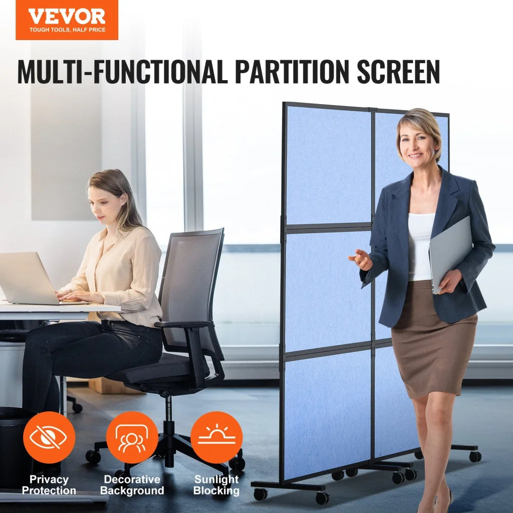 VEVOR Acoustic Room Divider Partition Panel Privacy Screen