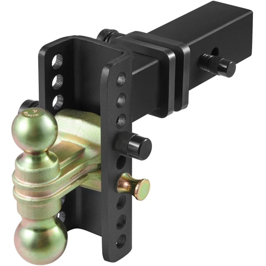 VEVOR Adjustable Trailer Hitch 15cm Drop & 11.43cm Rise