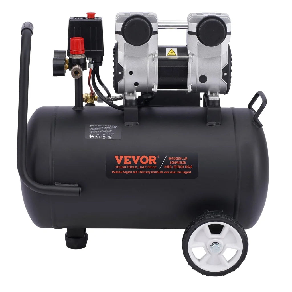 VEVOR Air Compressor Compact Portable Oil Free Compressor