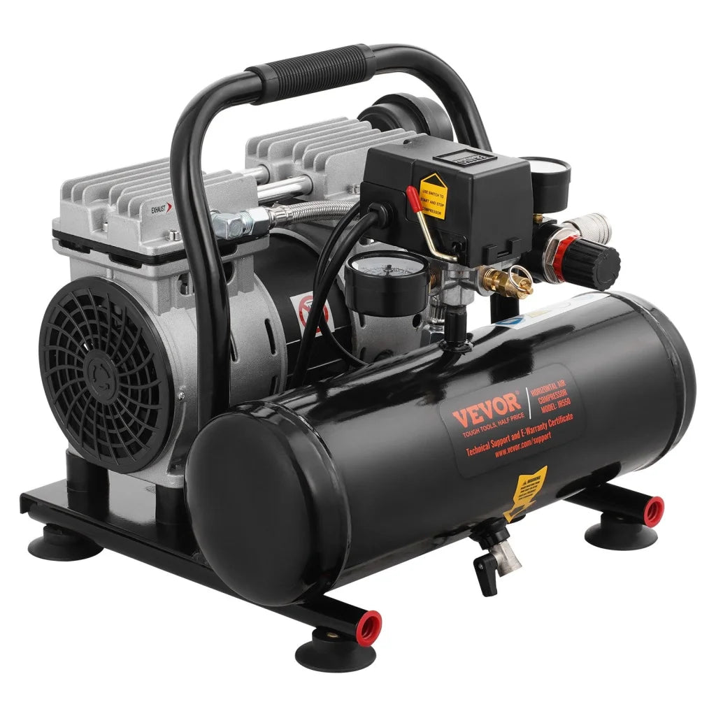 VEVOR Air Compressor Compact Portable Oil Free Compressor