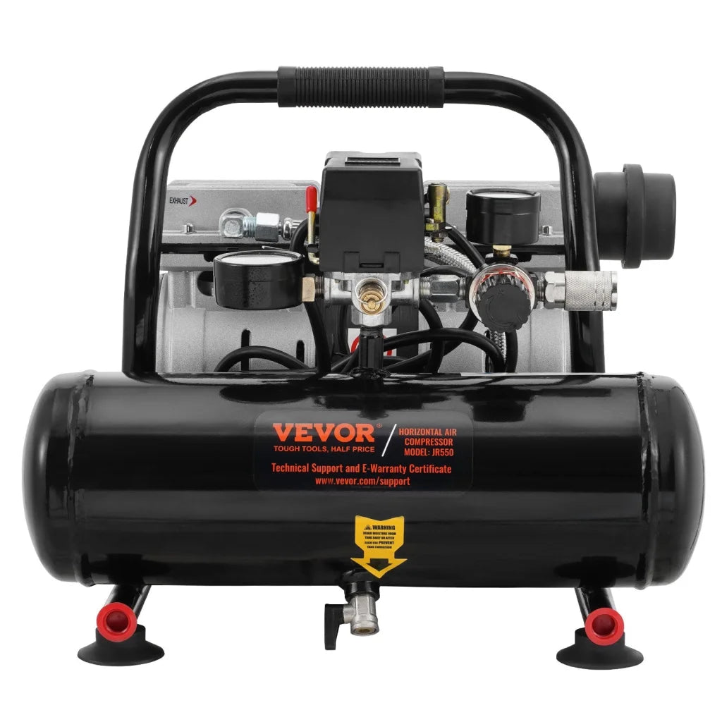 VEVOR Air Compressor Compact Portable Oil Free Compressor