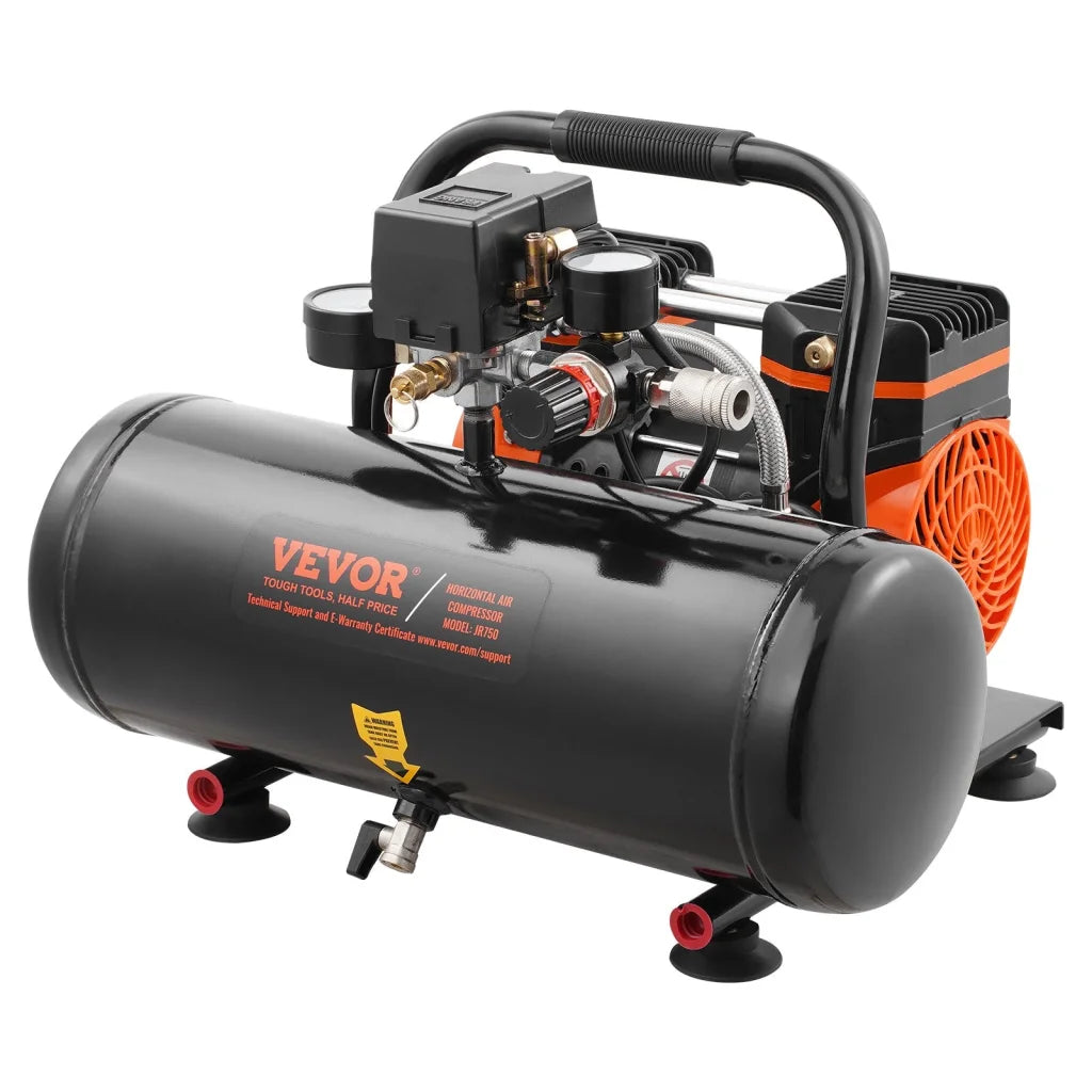 VEVOR Air Compressor Compact Portable Oil Free Compressor